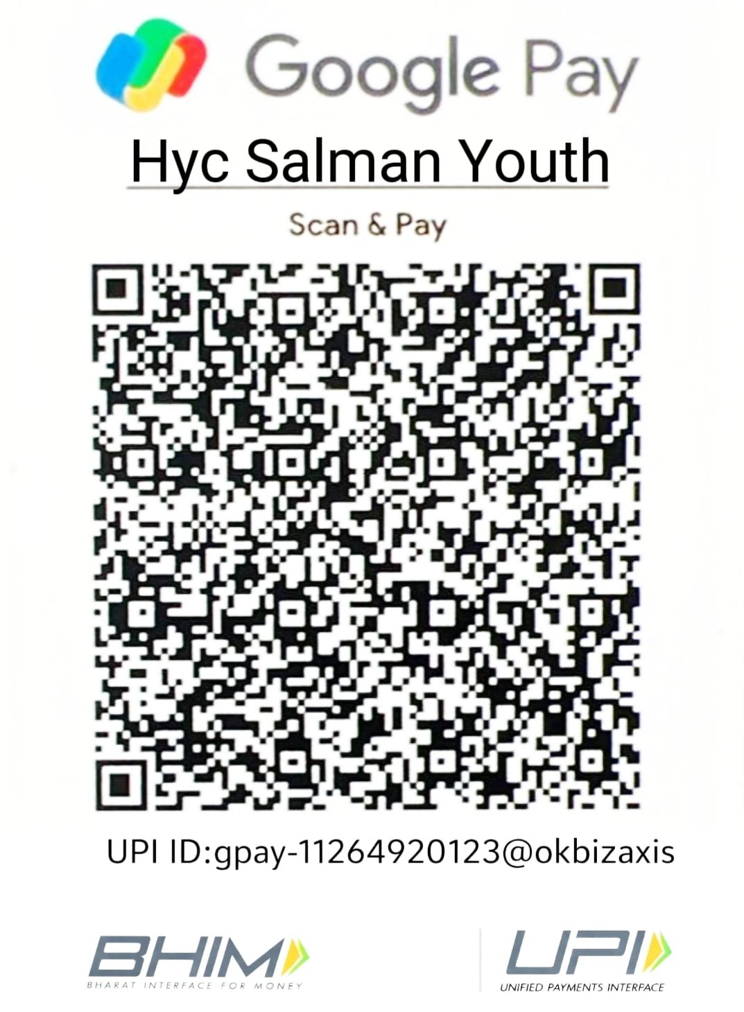UPI QR Code